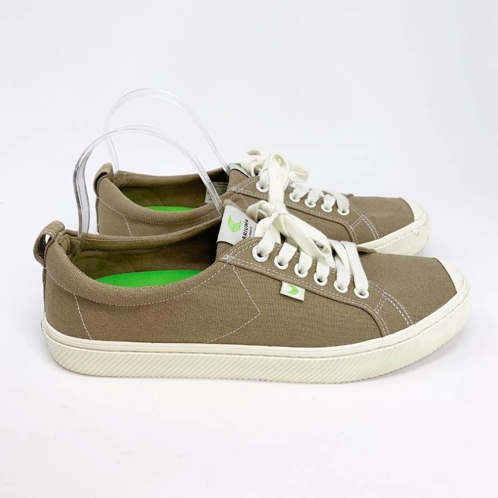 Cariuma Rio Brazil Men 100103N06W Tan Low Top Sneakers Shoes Size M 11 W 12.5